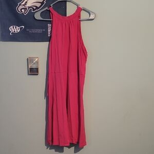 Pink Sleeveless Dress